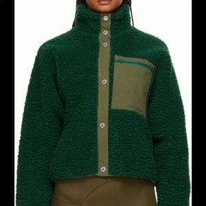 *ISO* Sandy Liang Green Jansport Fleece